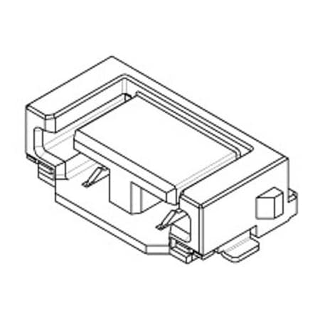 Molex Board Connector, 2 Contact(S), 1 Row(S), Female, Right Angle, 0.145 Inch Pitch, Surface Mount 5034710200